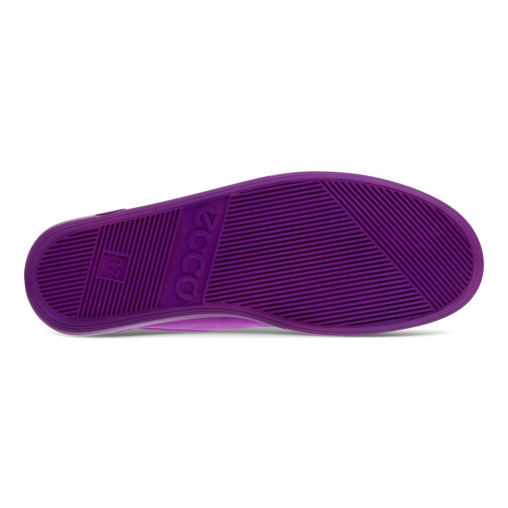 Tenis Mujer - ECCO Soft 2.0 Tie - Morados - DMO827403